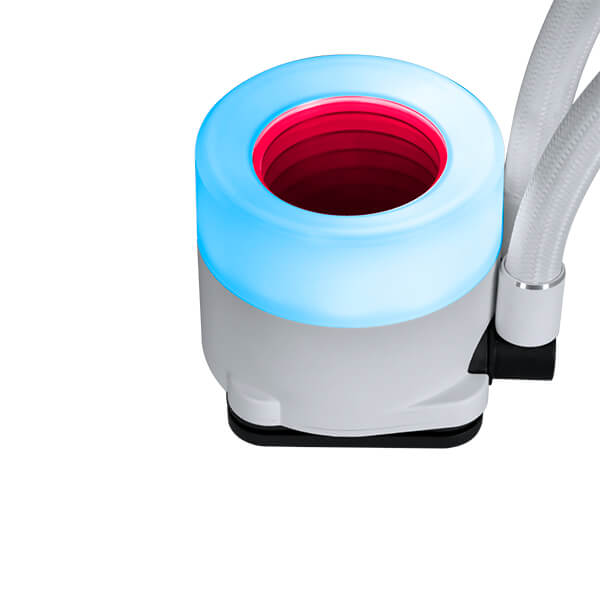 Lian Li Galahad II Trinity ARGB 240mm CPU Liquid Cooler (White)